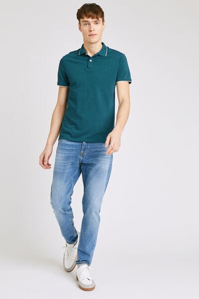 Polo manches courtes regular uni