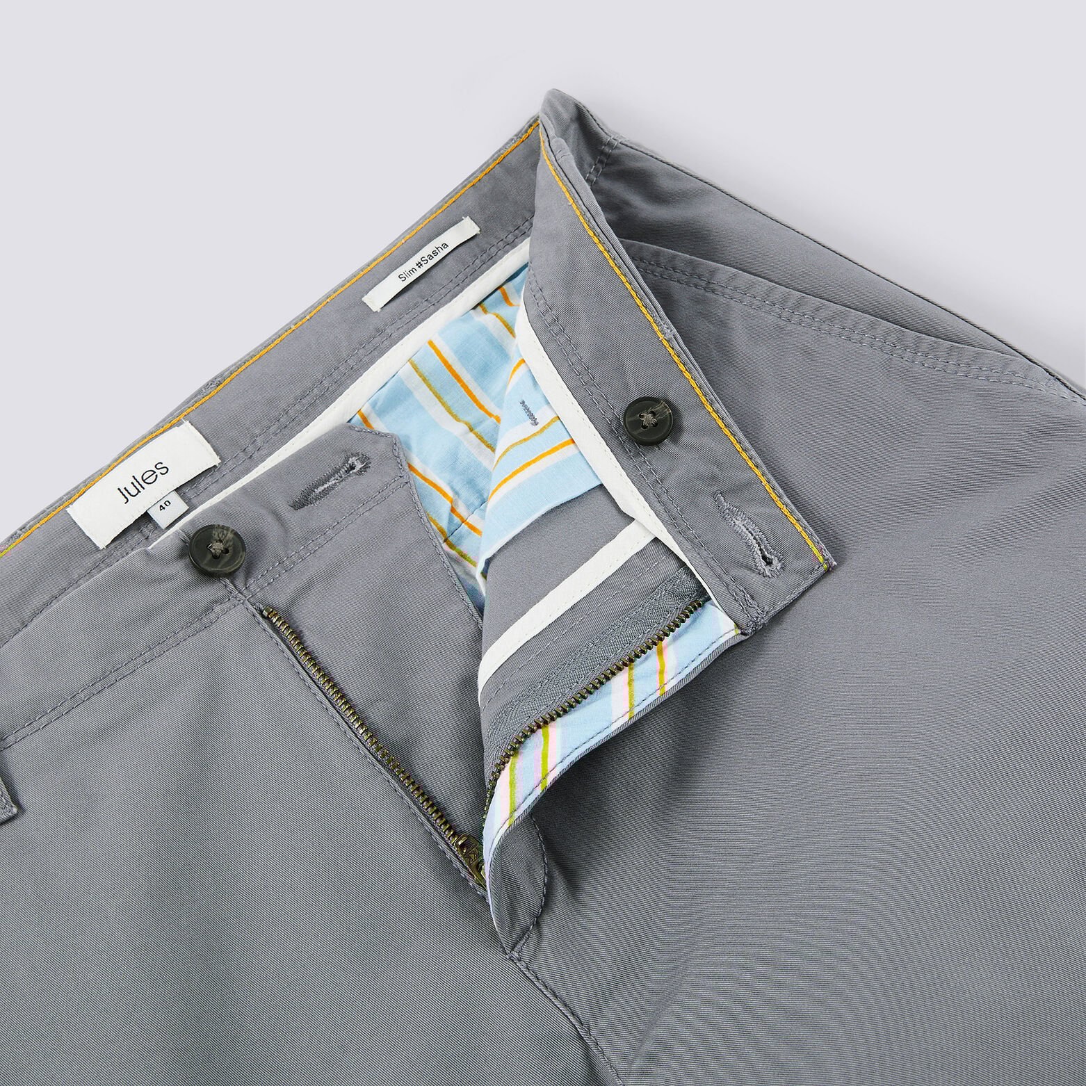 Pantalon chino slim sasha