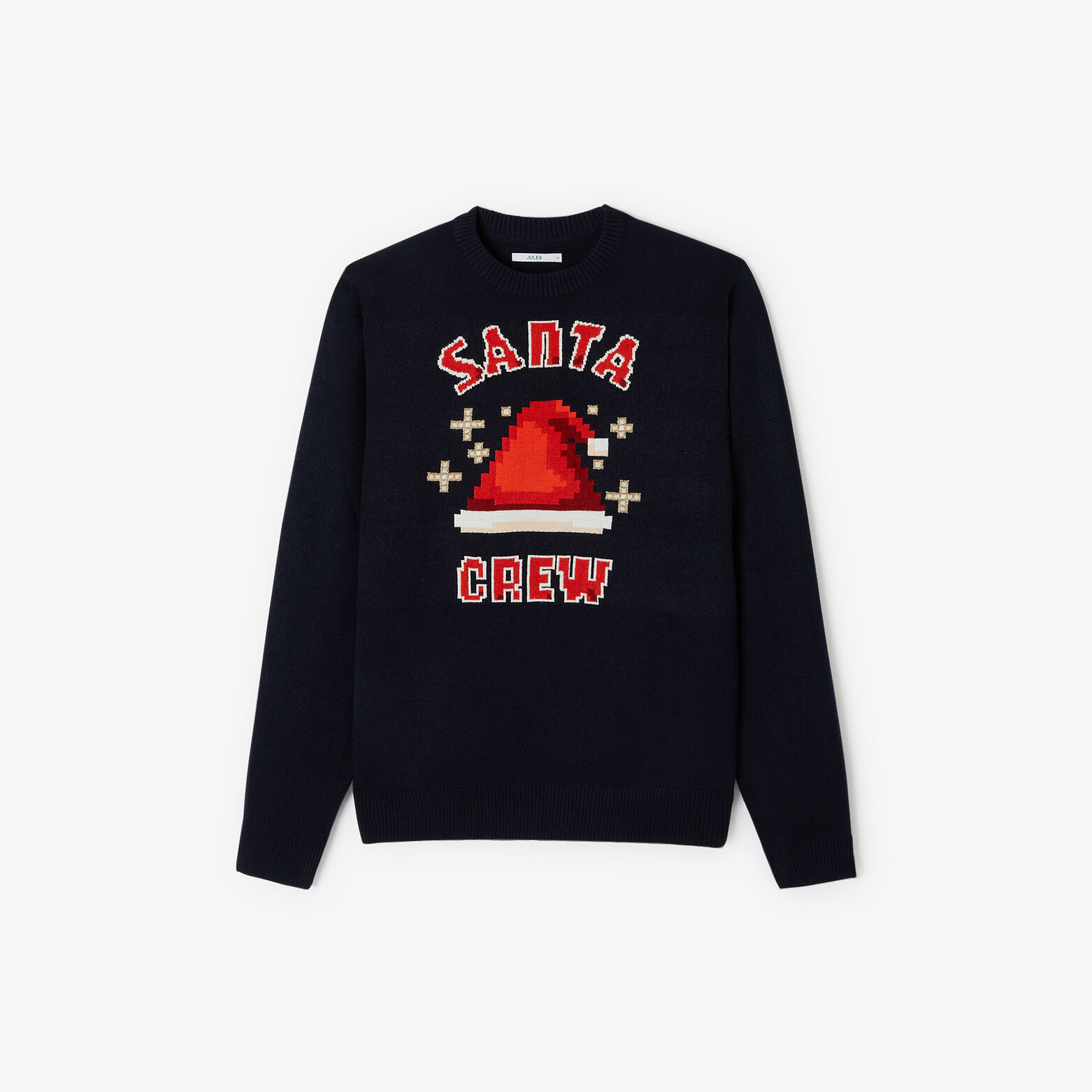 Pull de Noël "santa crew" col rond