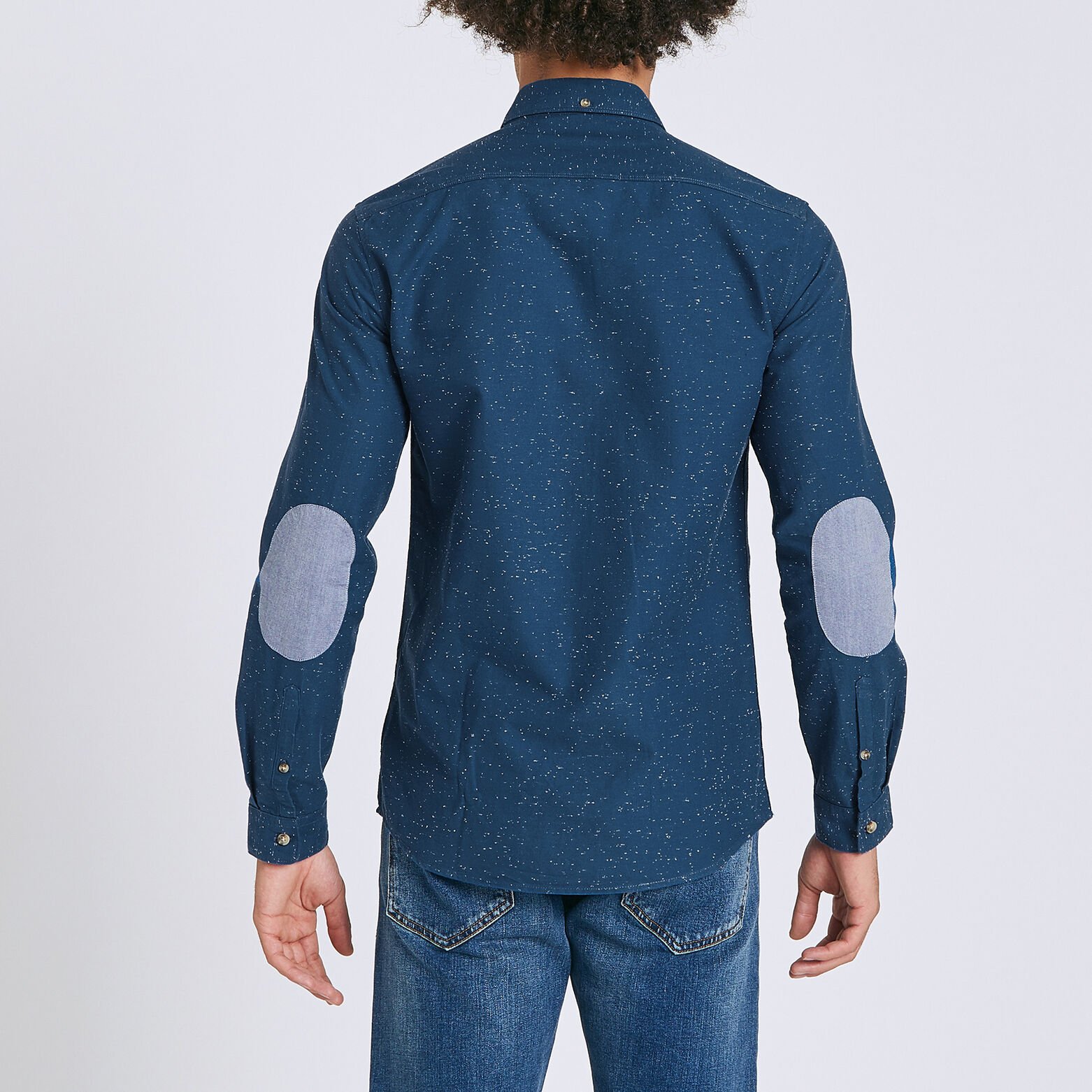Chemise Slim à coudières