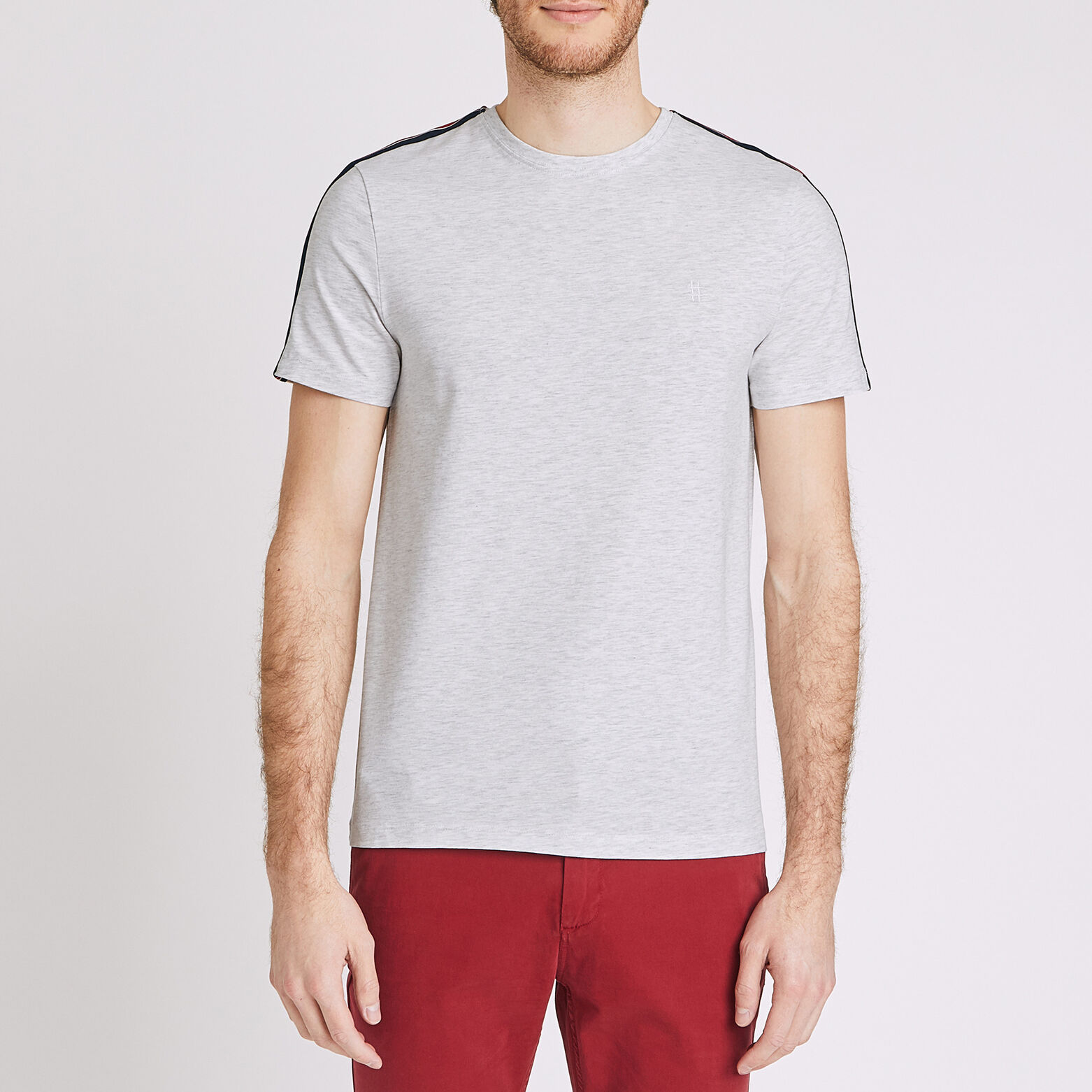 T-shirt bandes manches