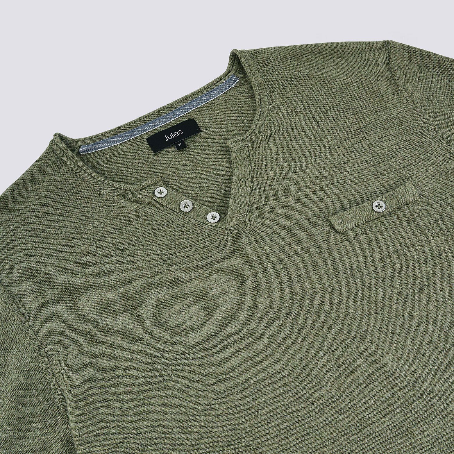 Pull fin col tunisien