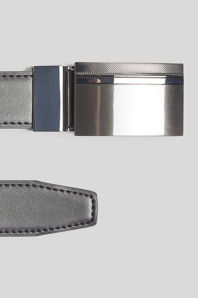 Ceinture en cuir et métal