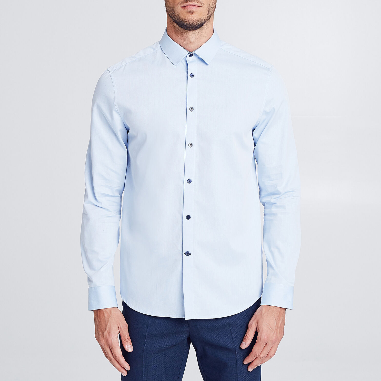 Chemise coupe Regular armurée
