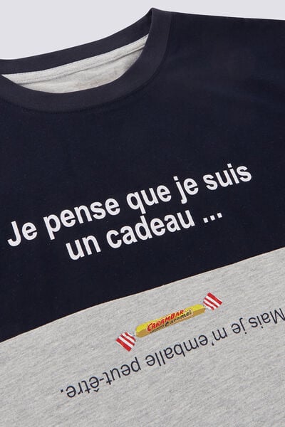 Tee shirt col rond CARAMBAR CADEAU