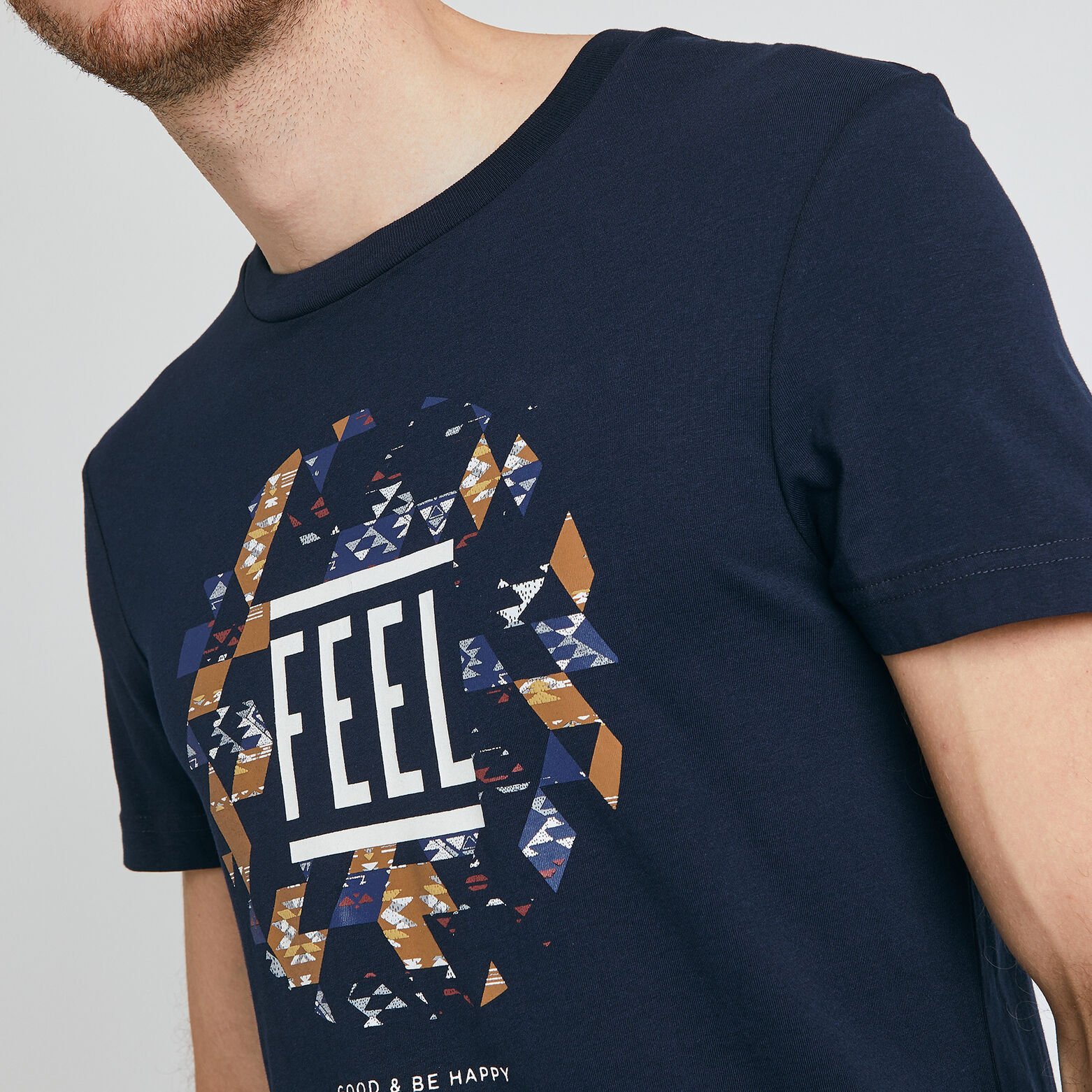 Tee shirt col rond AZTEQUE