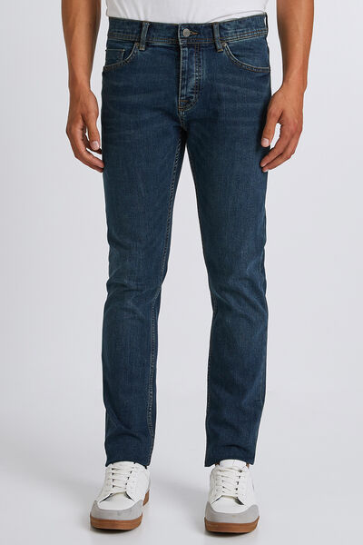 Jean straight #Ben  4 longueurs dirty
