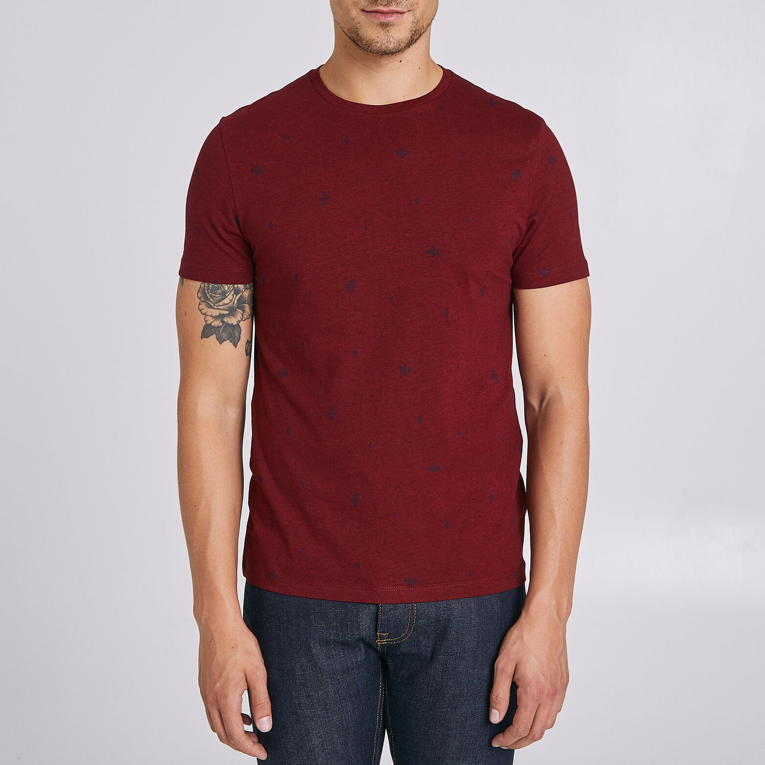 Tee shirt imprimé all over aztèque