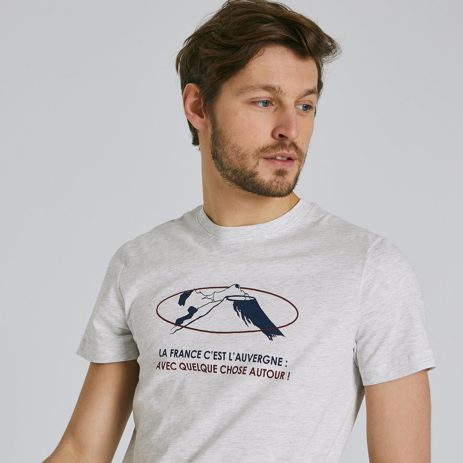 Tee shirt col rond Région AUVERGNE