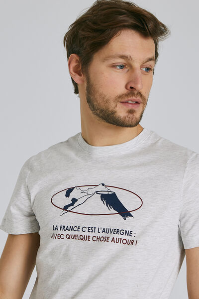 Tee shirt col rond Région AUVERGNE