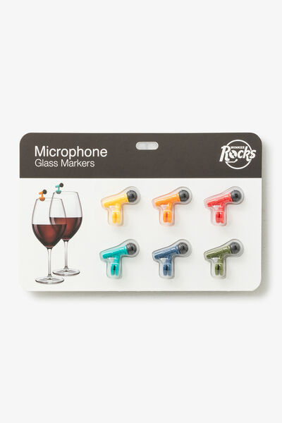 Set de 6 marqueurs de verres