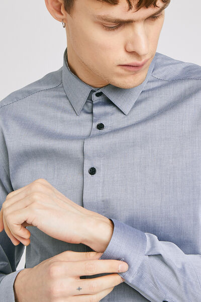 Chemise Regular Repassage Facile