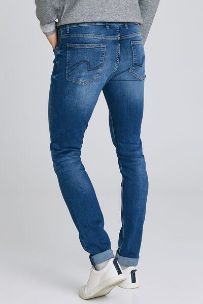 Jean skinny #Max  4 longueurs  bleu foncé