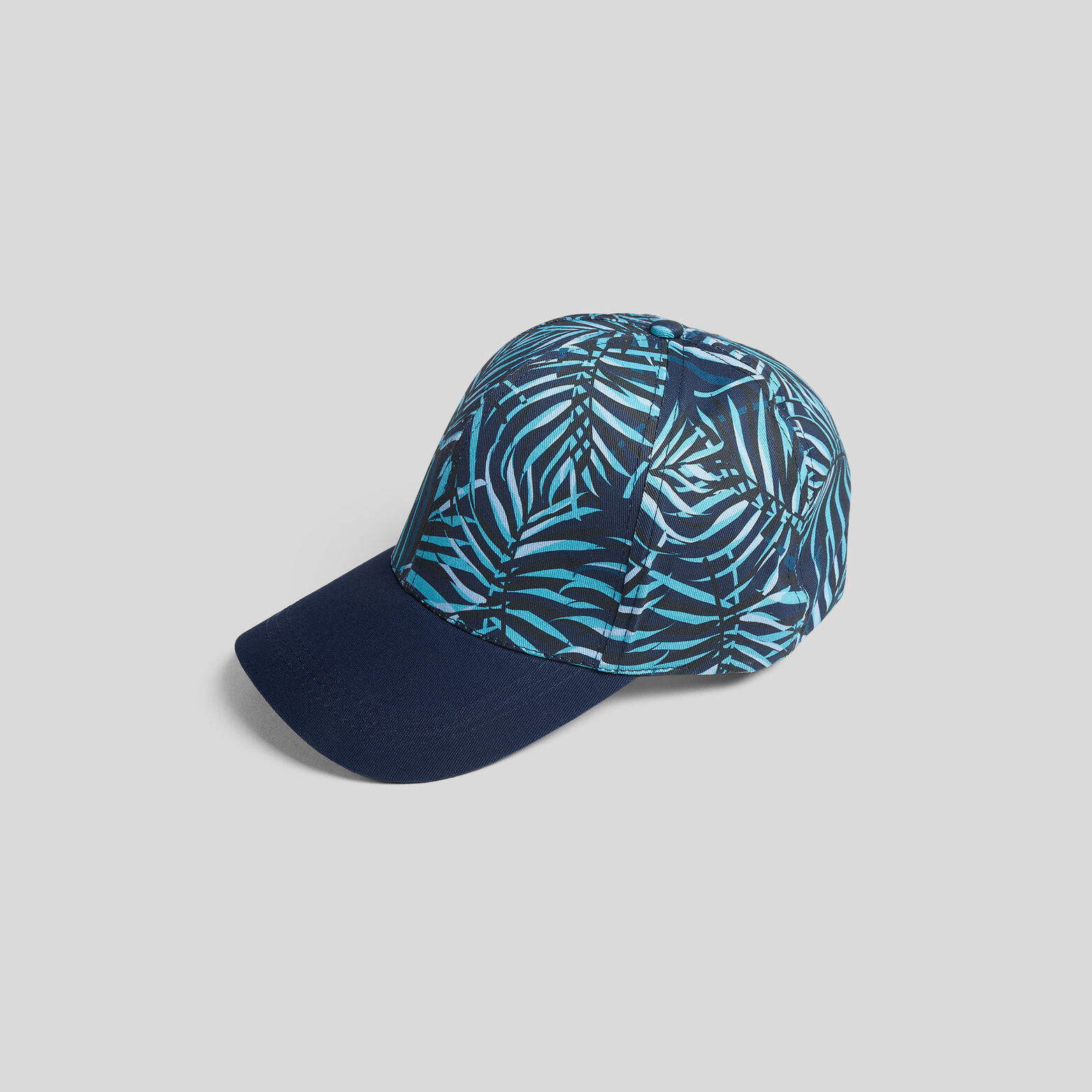 Casquette imprimée esprit palmier