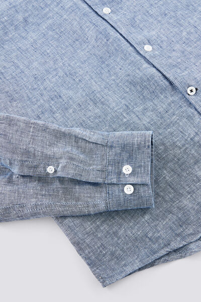 Chemise Regular Col mao Lin