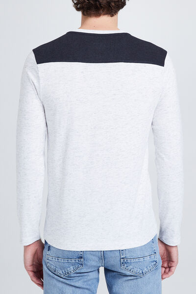 Tee shirt col tunisien