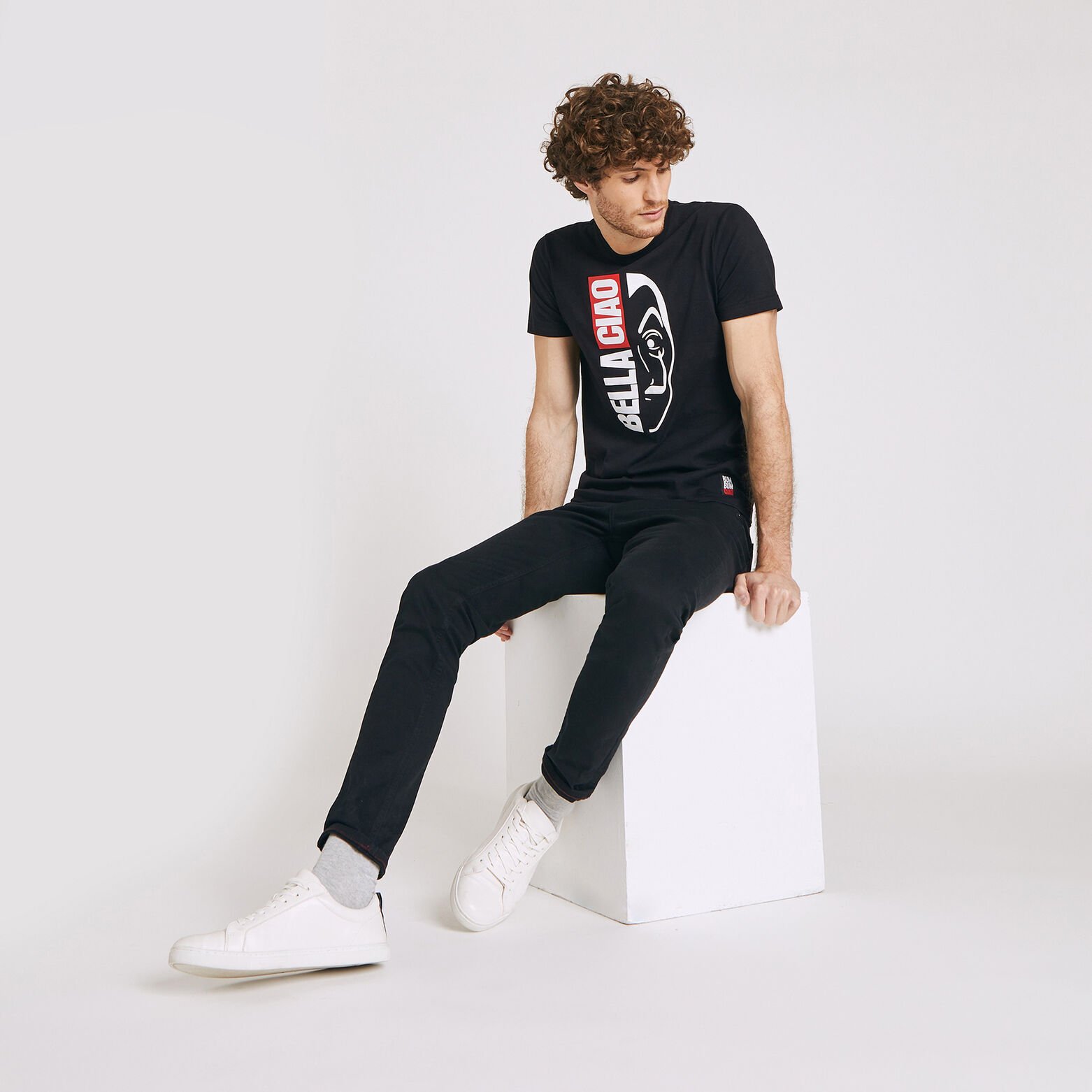 Tee shirt col rond NETFLIX La Casa de Papel