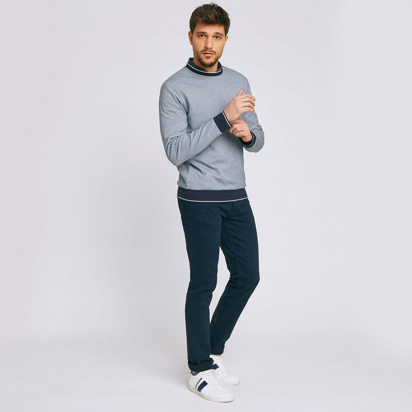 Sweat en maille piquée
