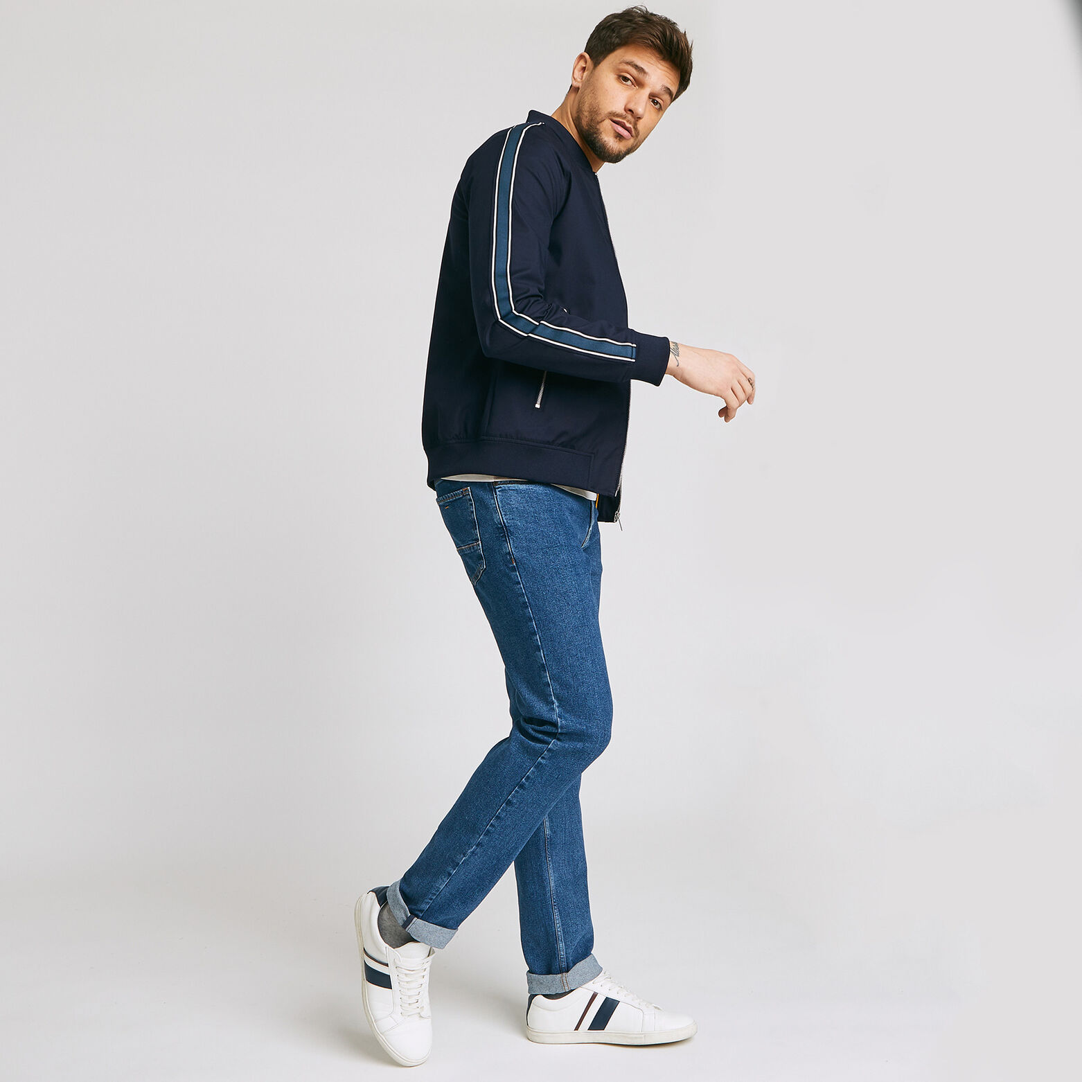 Blouson zippé