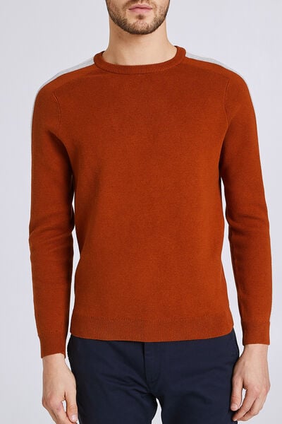 Pull milano avec bandes