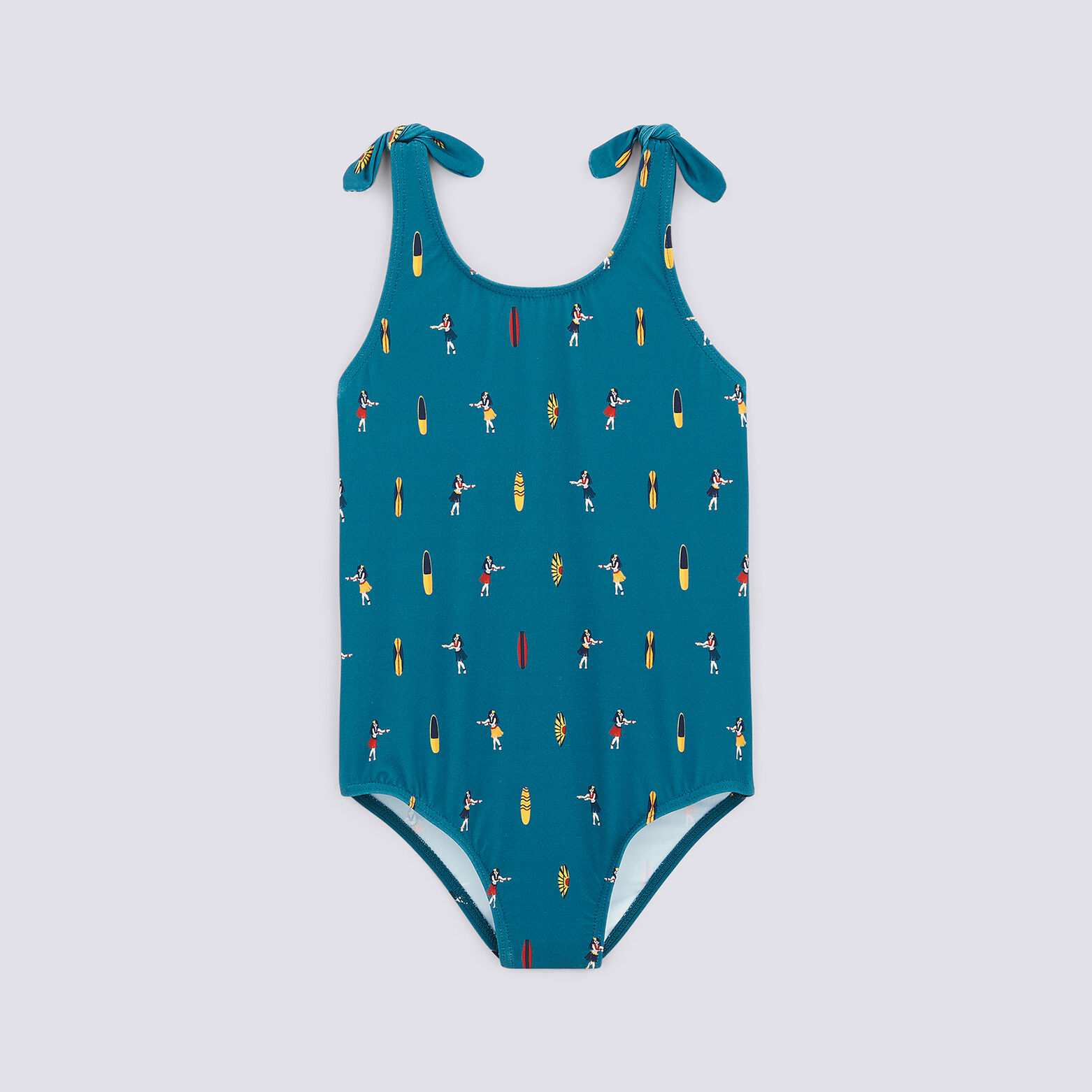 Maillot de bain 1 pièce planches Père/fille