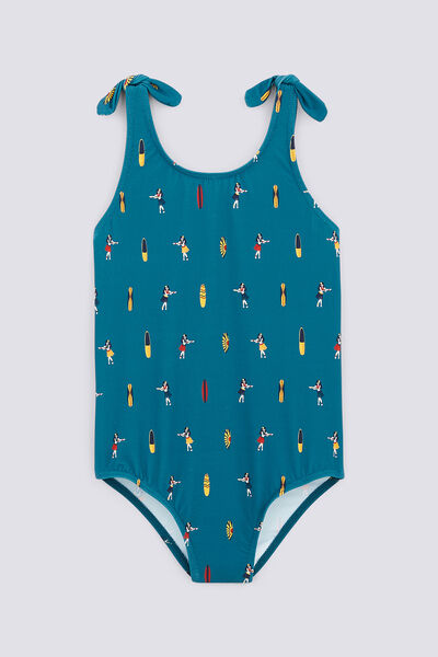 Maillot de bain 1 pièce planches Père/fille
