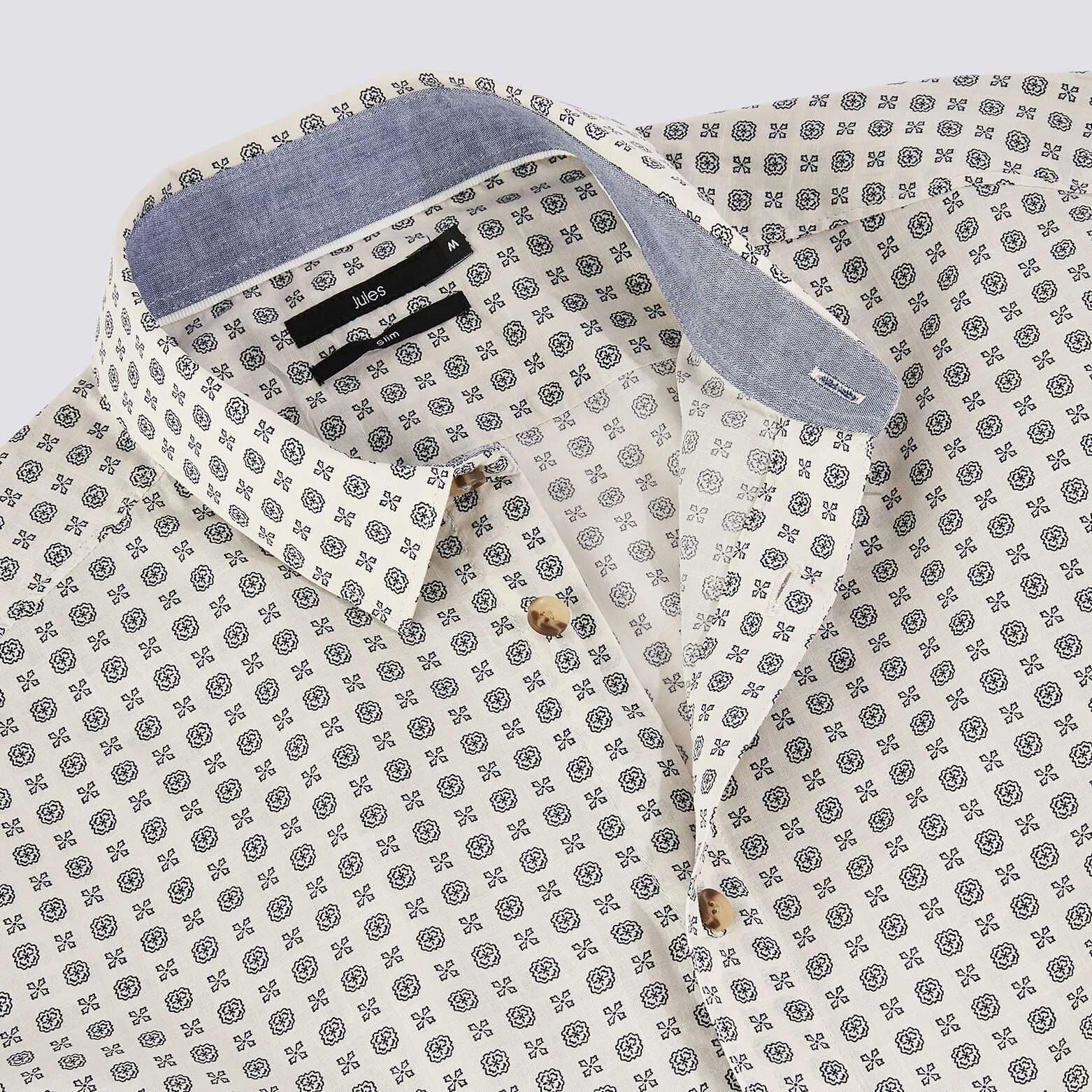 Chemise slim imprimée