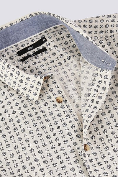 Chemise slim imprimée