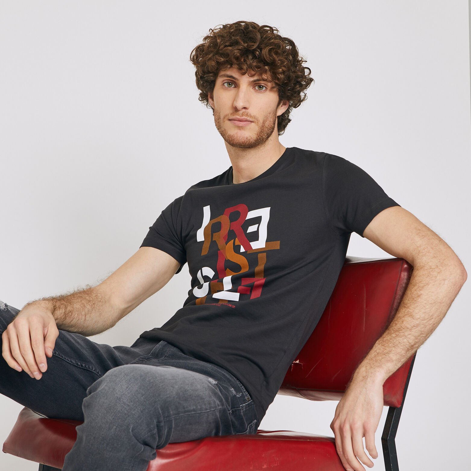 Tee shirt imprimé "IRRESISTIBLE"