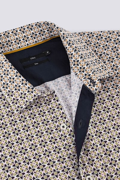 Chemise imprimée coupe slim