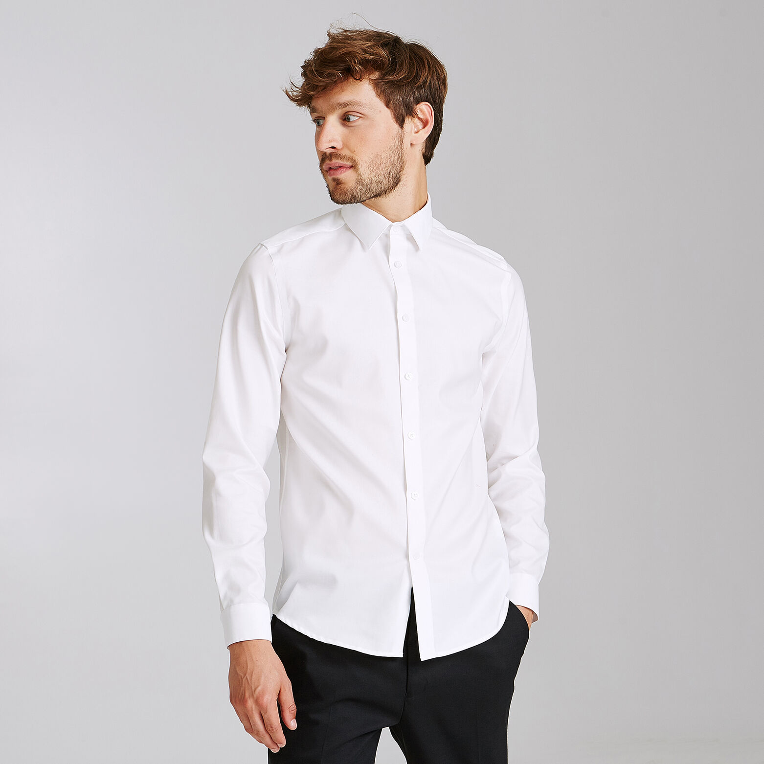 Chemise Regular Repassage Facile
