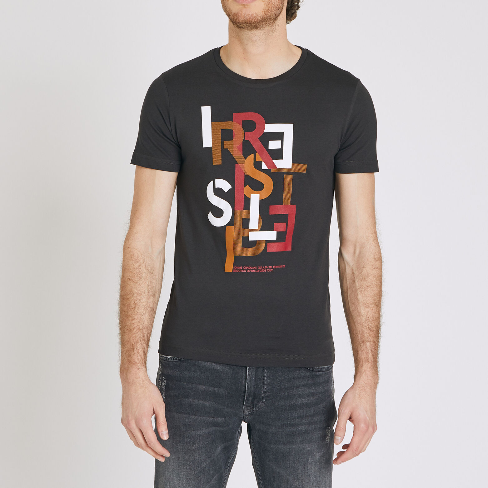 Tee shirt imprimé "IRRESISTIBLE"