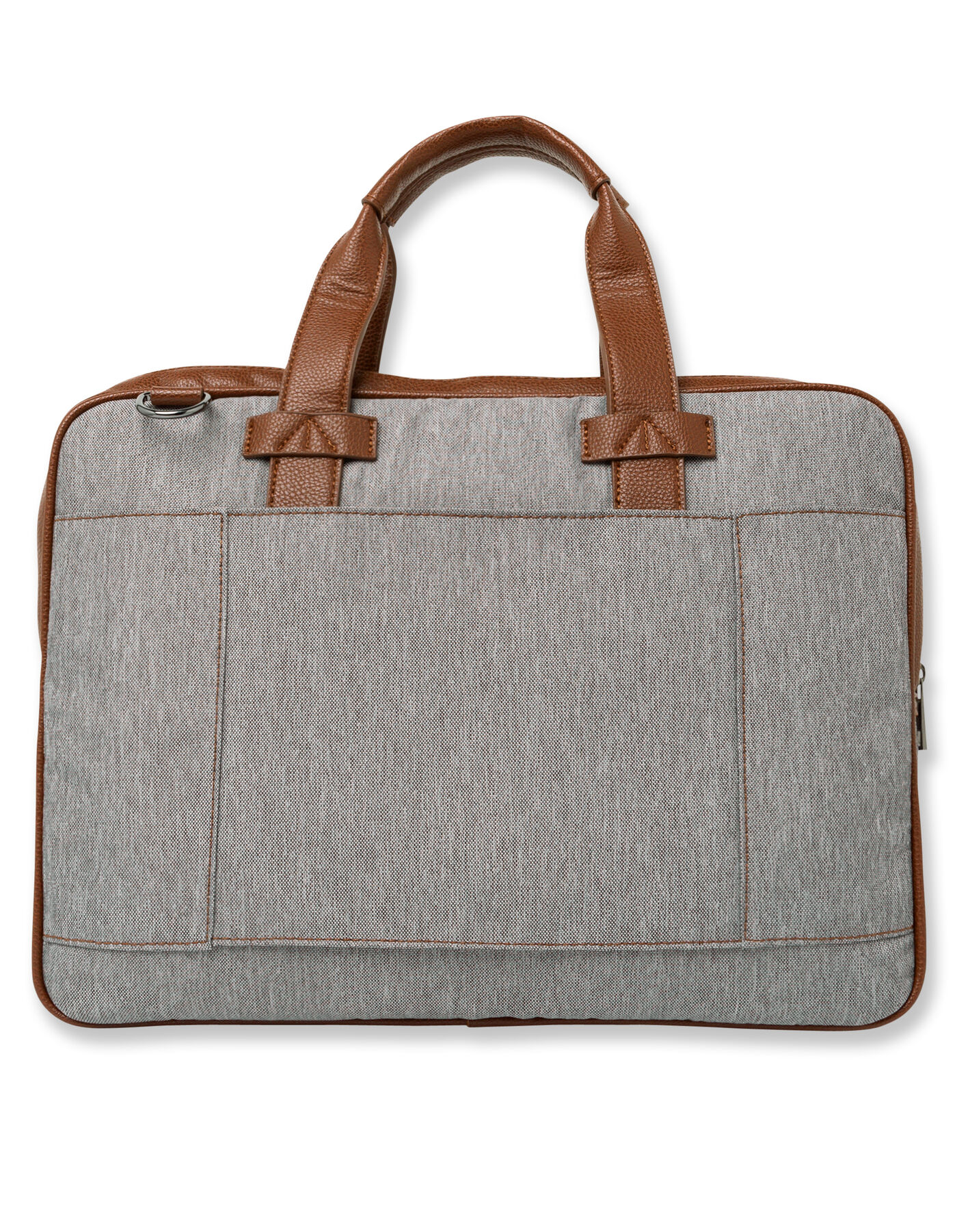Sac pour ordinateur bi-matières