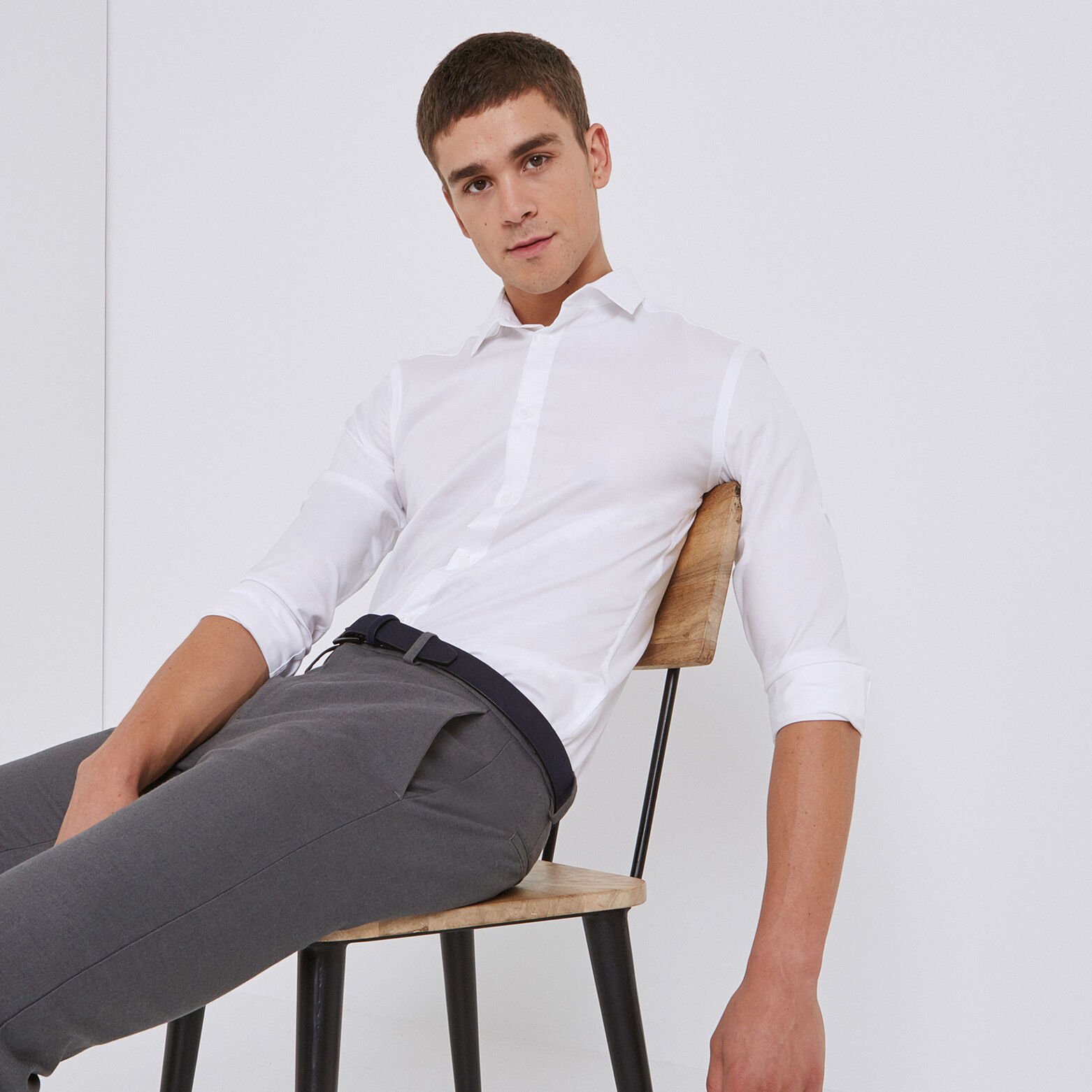 Chemise Slim Repassage Facile