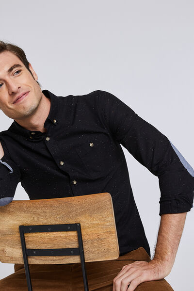 Chemise Slim à coudières