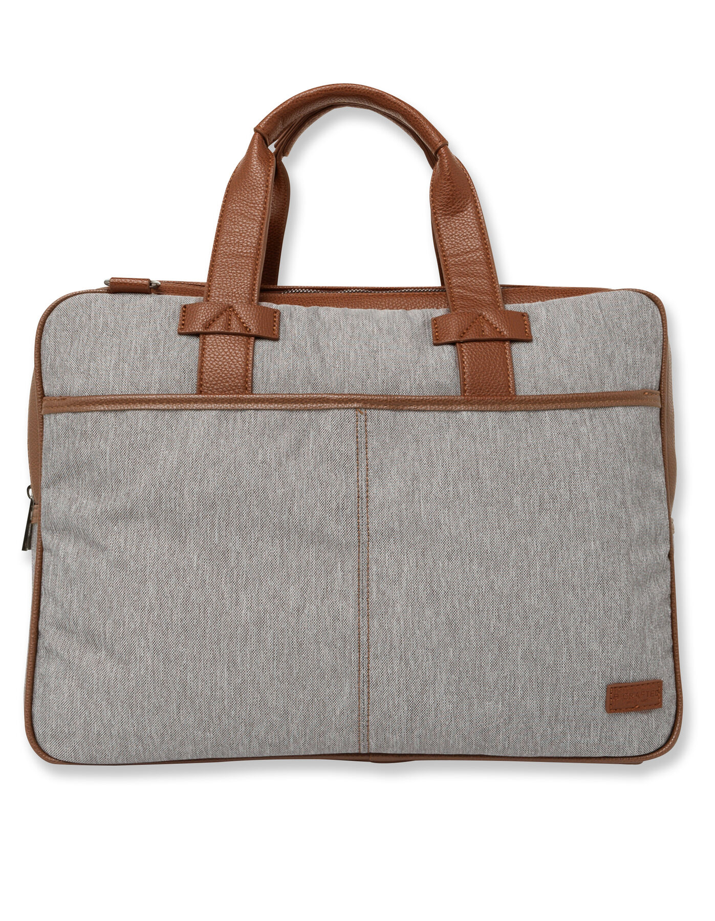 Sac pour ordinateur bi-matières