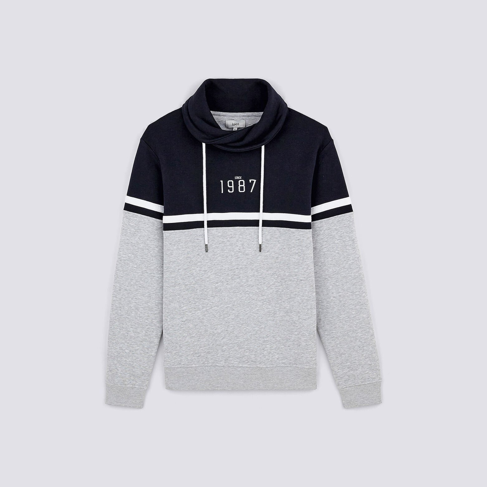 Sweat color block col snood