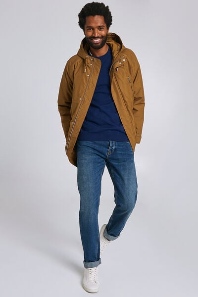 Parka légère à capuche