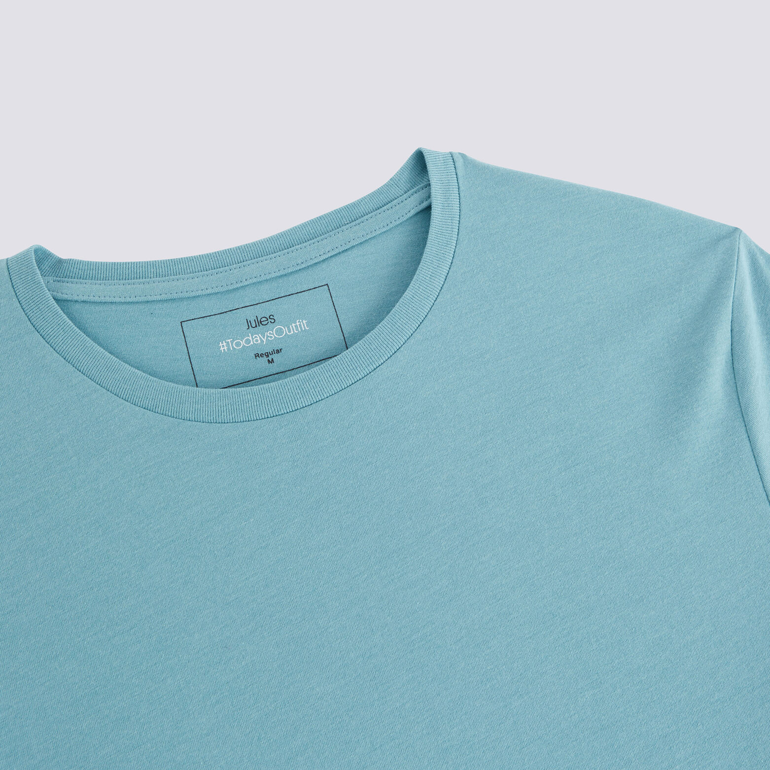 Tee-shirt uni col rond