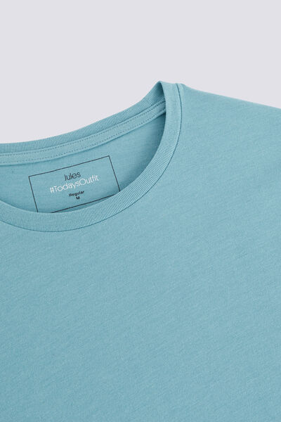 Tee-shirt uni col rond