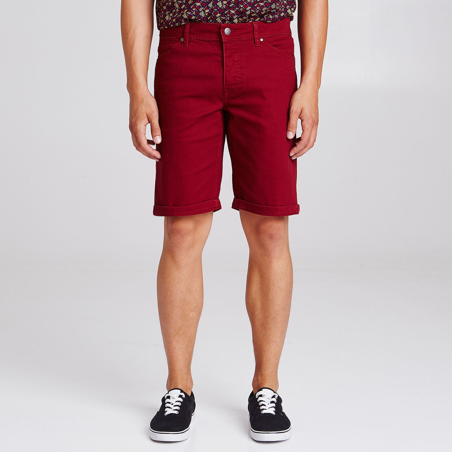 Bermuda 5 poches en twill