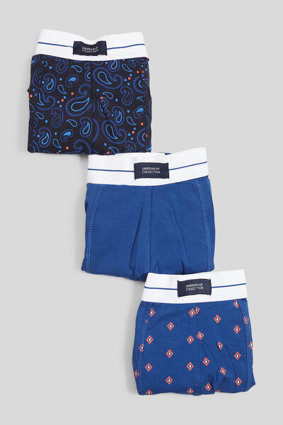 Lot de 3 boxers imprimés fantaisie