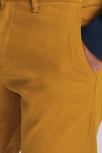 Pantalon chino droit canvas