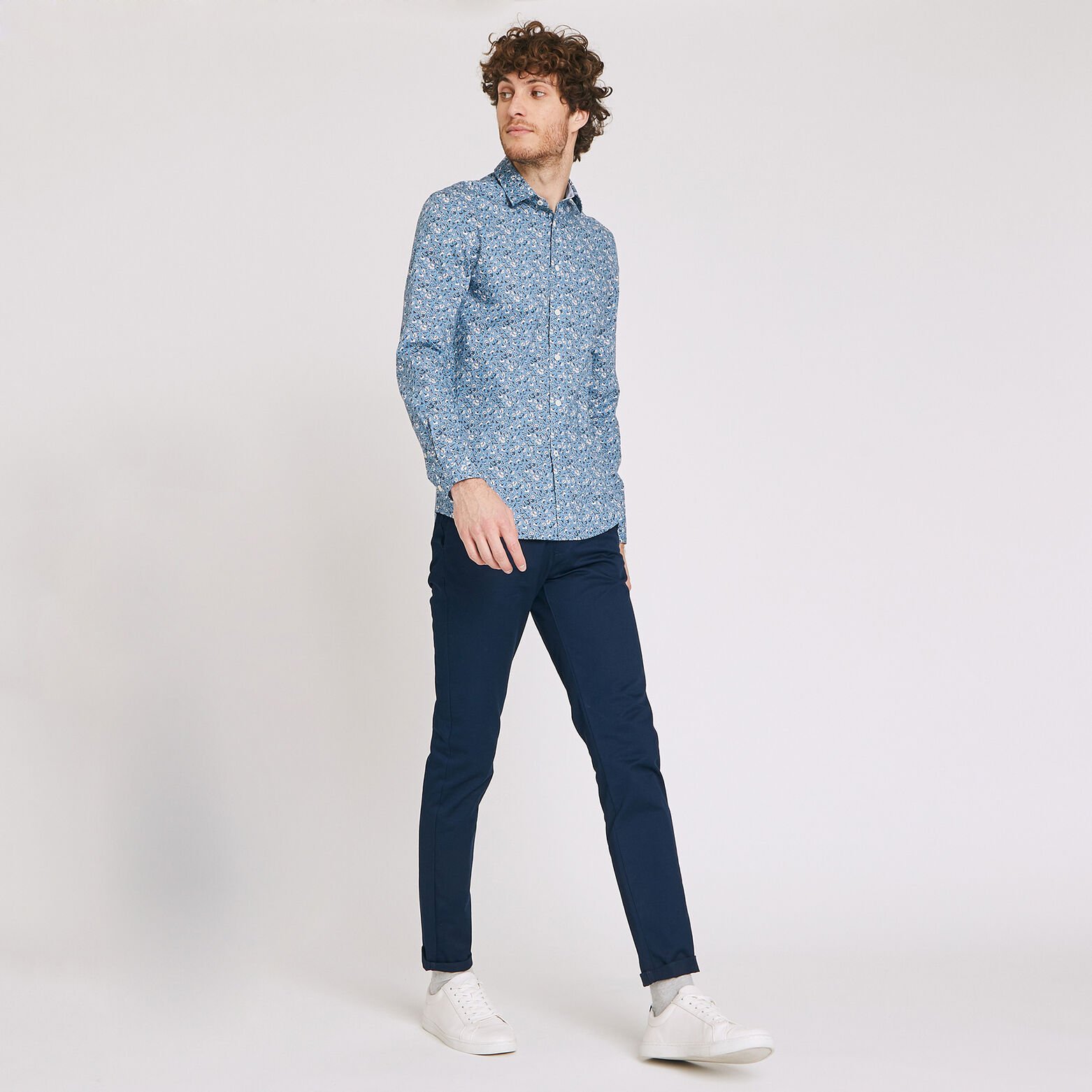 Pantalon  Simon chino uni