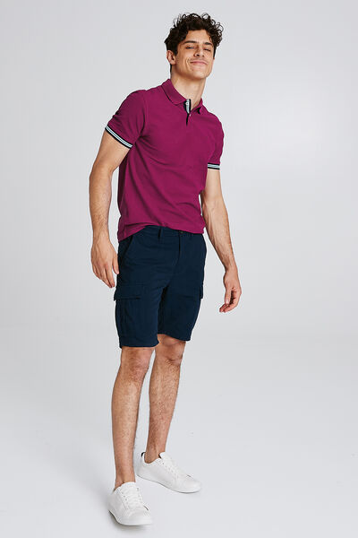 Polo manches courtes uni