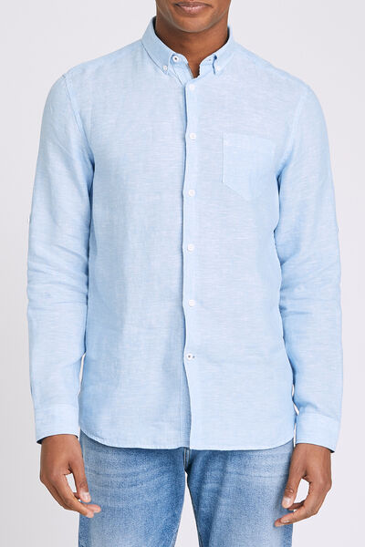 Chemise regular lin