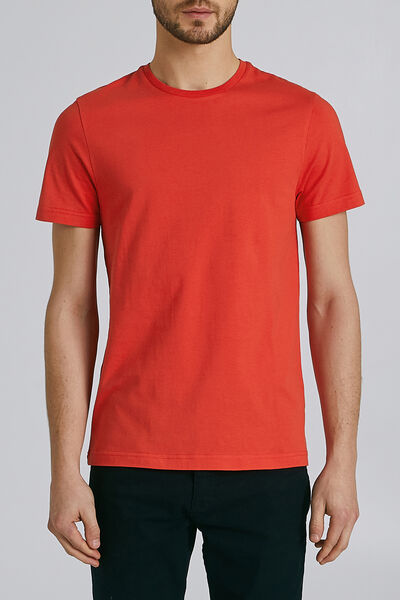 Tee-shirt uni col rond