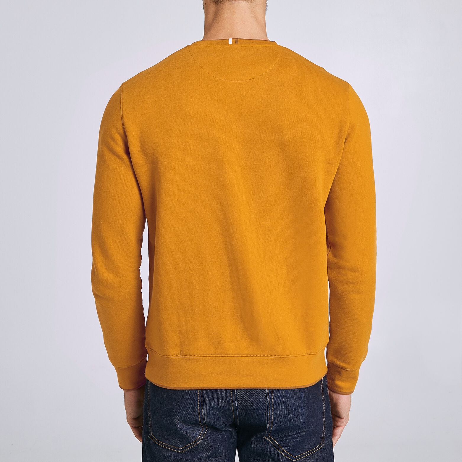 Sweat col rond message imprimé aztec