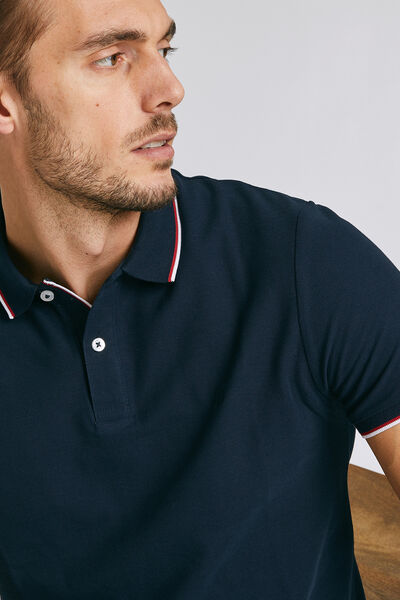 Polo manches courtes regular uni