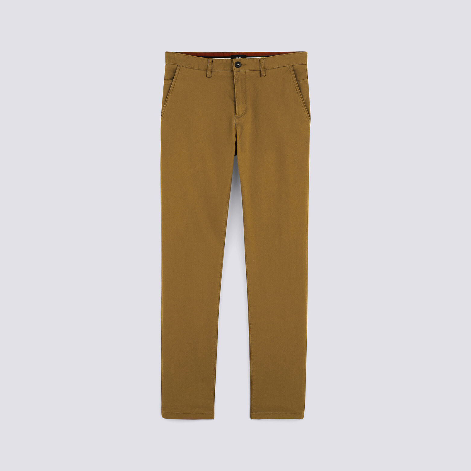 Pantalon chino droit canvas
